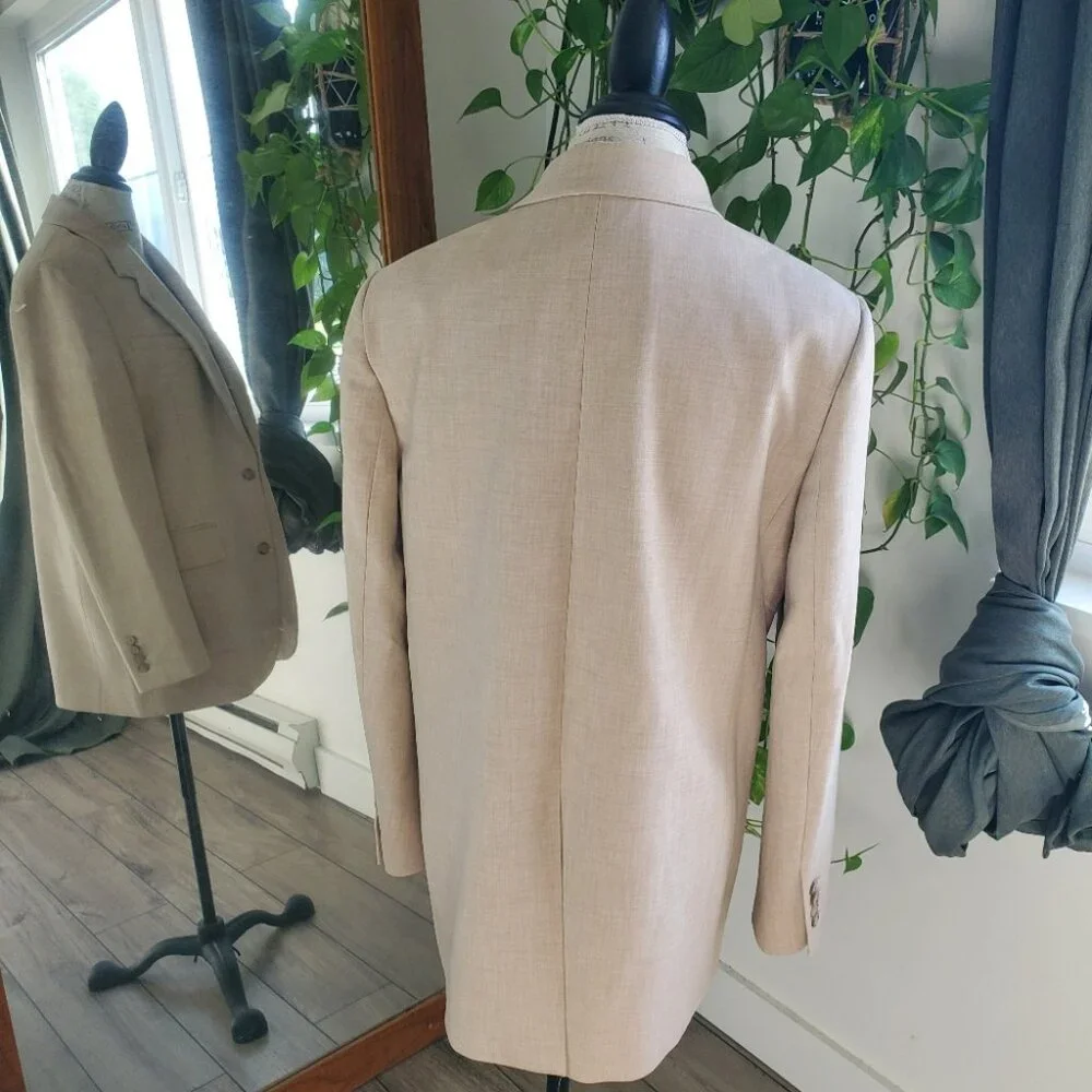 BABATON | Aritzia Heather Oat Beige Agency Blazer (Size M) - Picture 9 of 13